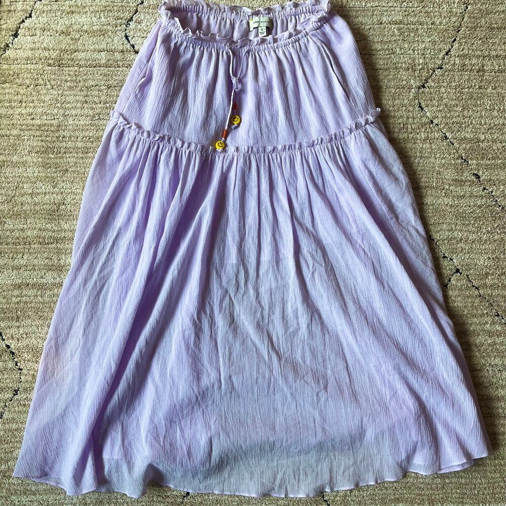 Kerri Rosenthal Vacay Skirt in Lavender